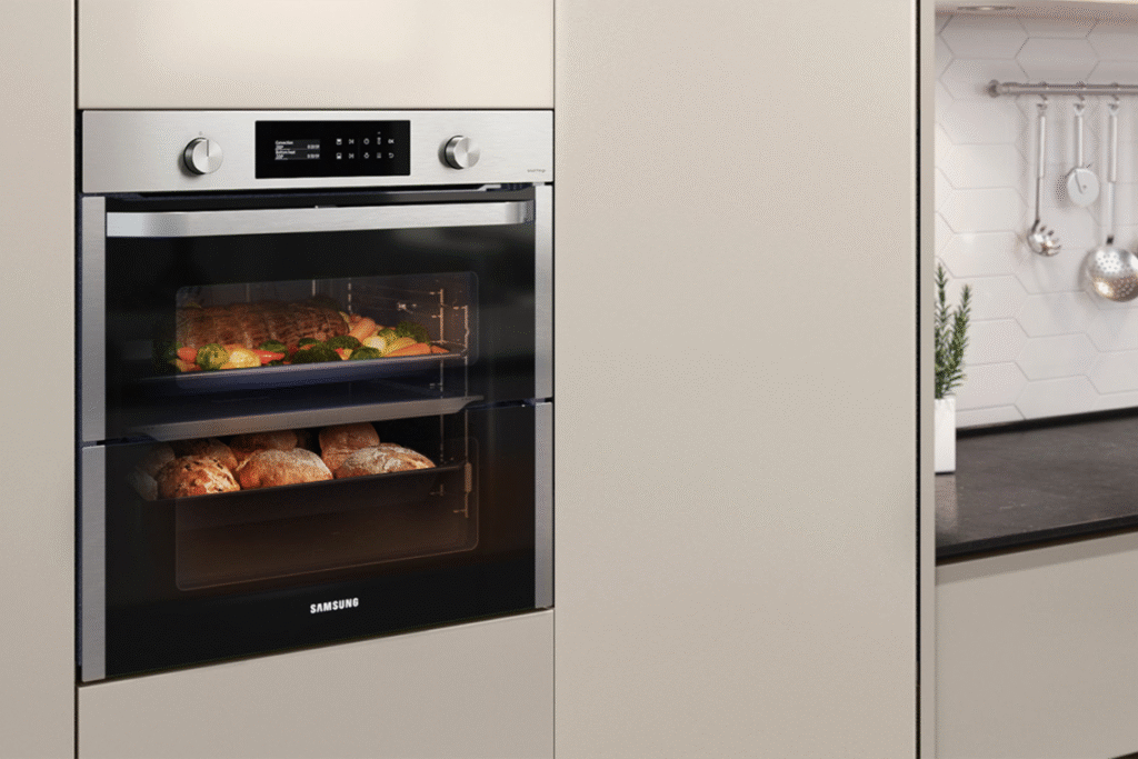 dual cook oven