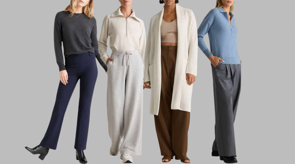 knitterfreie Kleidung